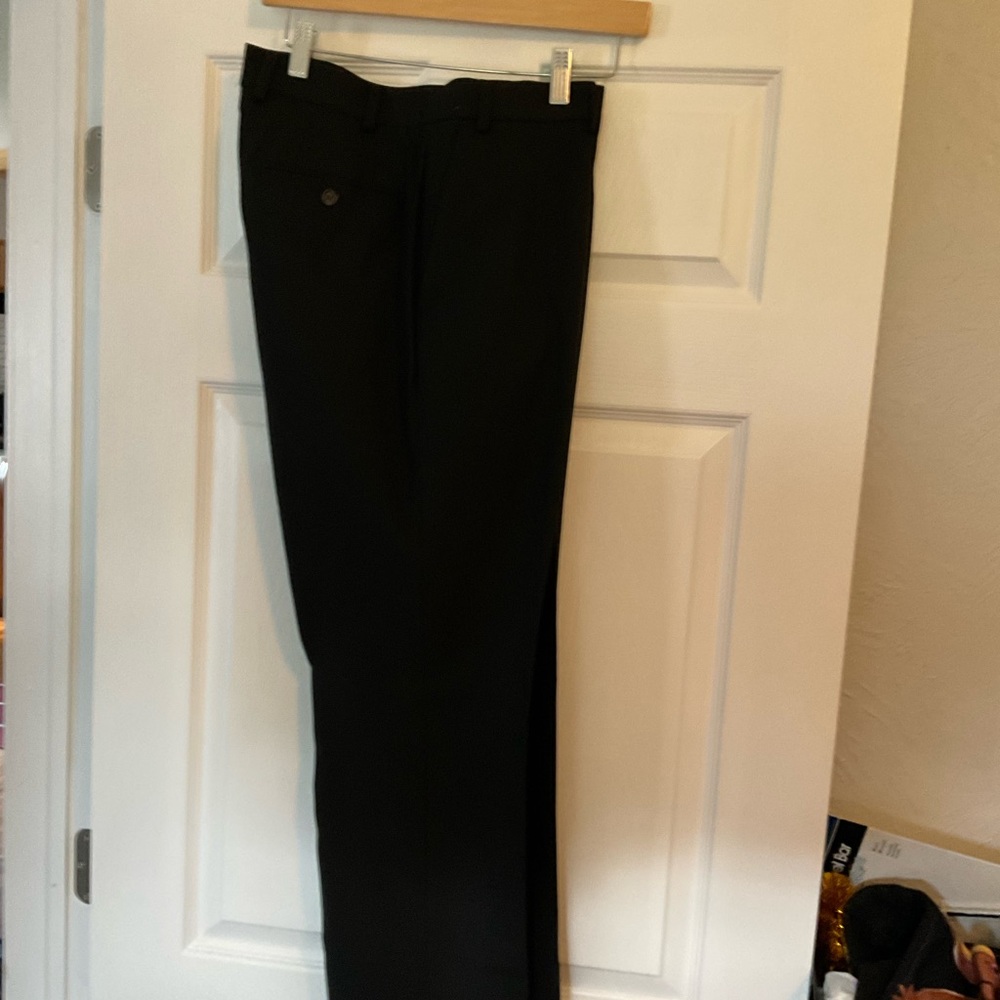 Men’s black dress pants